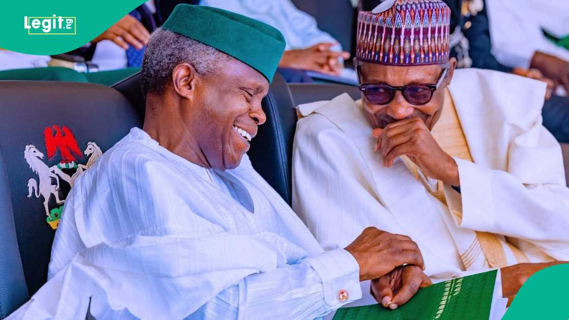 Babachir Lawal, Muhammadu Buhari, Yemi Osinbajo, Osinbajo appointment memo, Buhari and Osinbajo, Abba Kyari, Nigeria politics Babachir Lawal, Muhammadu Buhari, Yemi Osinbajo, Osinbajo appointment memo, Buhari and Osinbajo, Abba Kyari, Nigeria politics