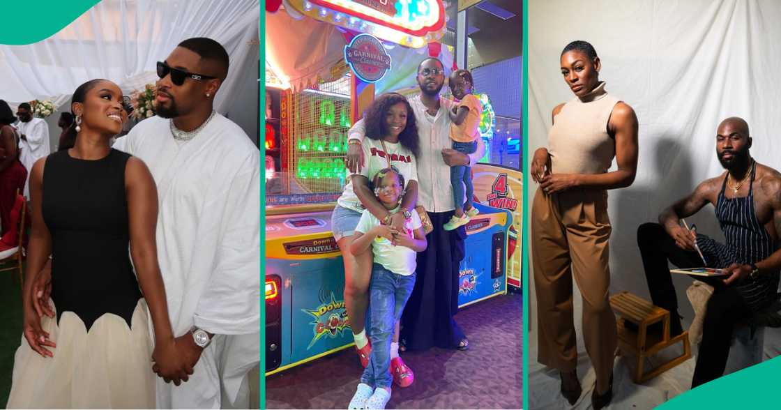 Bella, Sheggz, BamBam, Mike and other housemates who are in happy relationships. Bella, Sheggz, BamBam, Mike and other housemates who are in happy relationships.