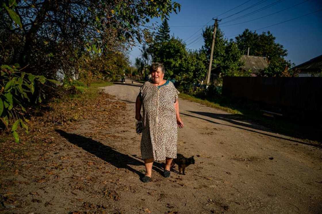 Maria Zheleznyak was overcome with relief when she recognised Ukrainian soldiers