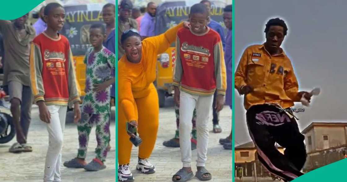 Nigerian young boy dances excellently