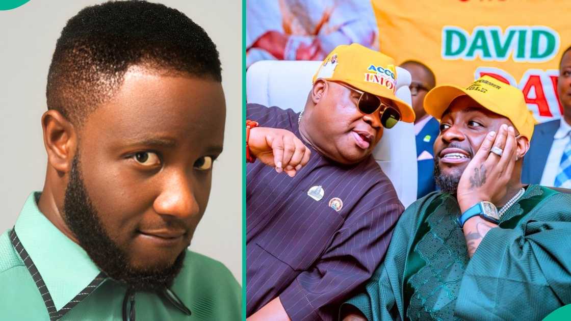 Comedian DeeOne claims Davido and Governor Adeleke followed his campaign advice after winning the Osun election Comedian DeeOne claims Davido and Governor Adeleke followed his campaign advice after winning the Osun election