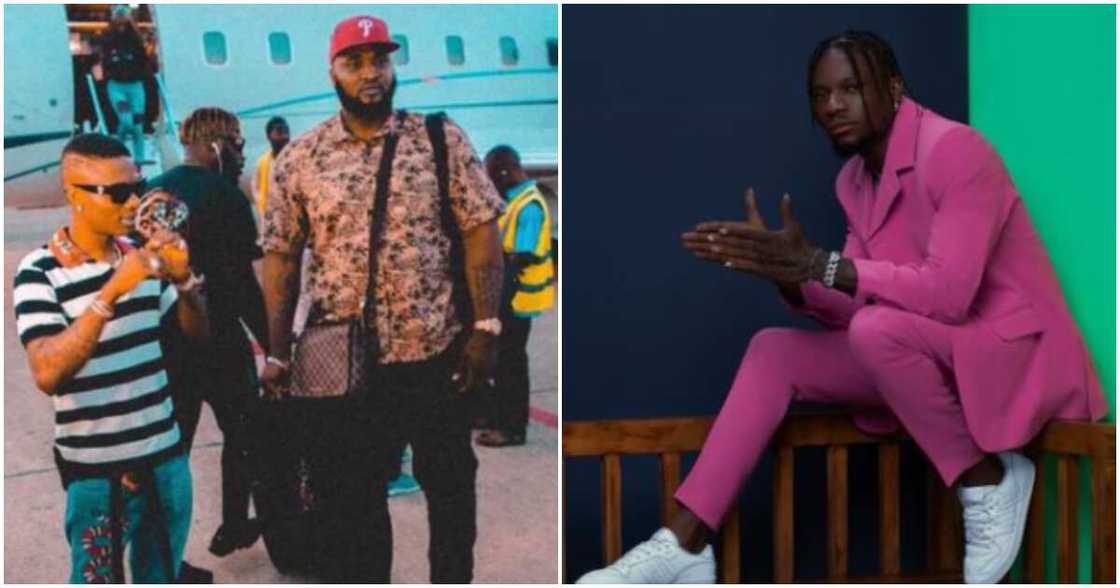 Wizkid's associate and Yonda Wizkid's associate and Yonda