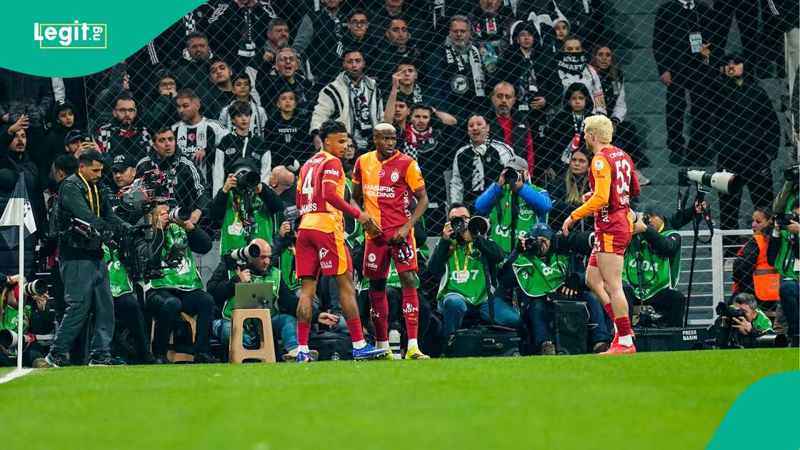 Victor Osimhen, Galatasaray, Besiktas, Istanbul, Turkiye.