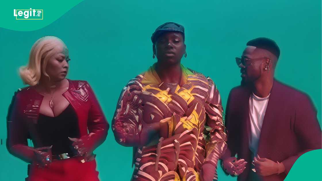 Mensan and Imisi feature on Adekunle Gold's new music video. Mensan and Imisi feature on Adekunle Gold's new music video.