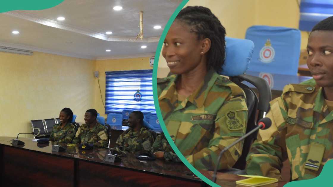 The Commandant, Air Force Institute of Technology (AFIT), Air Vice Marshal AK Ademuwagun advising foreign students