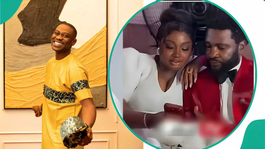 Lateef Adedimeji shares cryptic message after viral video of Mo Bimpe and Jide Awobona Lateef Adedimeji shares cryptic message after viral video of Mo Bimpe and Jide Awobona