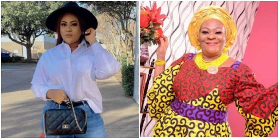 Photos of Nkechi Blessing Sunday and her mother. Photos of Nkechi Blessing Sunday and her mother.