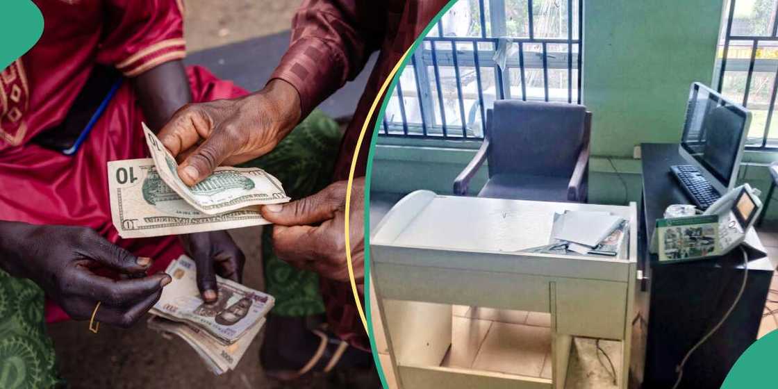 Yan kasuwar canji a Abuja sun rufe shaguna Yan kasuwar canji a Abuja sun rufe shaguna