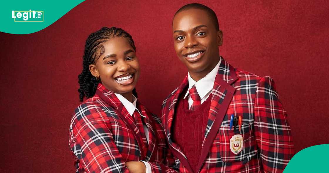Enioluwa gets sweetly celebrated by his bestie, Priscy. Enioluwa gets sweetly celebrated by his bestie, Priscy.
