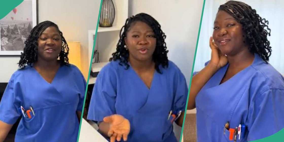 The nurse spoke about her personal experience The nurse spoke about her personal experience