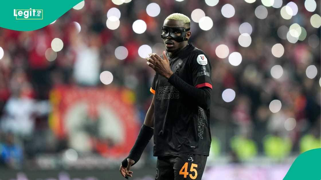 Victor Osimhen, Galatasaray, Samsunspor, Super Lig, Turkey. Victor Osimhen, Galatasaray, Samsunspor, Super Lig, Turkey.
