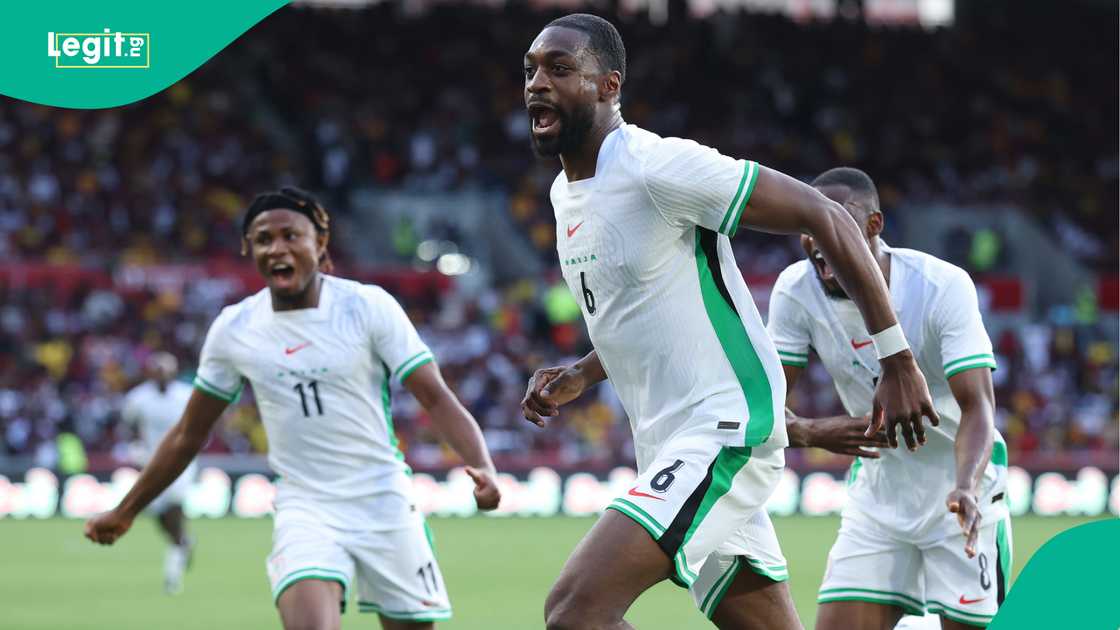 Semi Ajayi, Samuel Chukwueze, Frank Onyeka, Super Eagles, Nigeria. Semi Ajayi, Samuel Chukwueze, Frank Onyeka, Super Eagles, Nigeria.