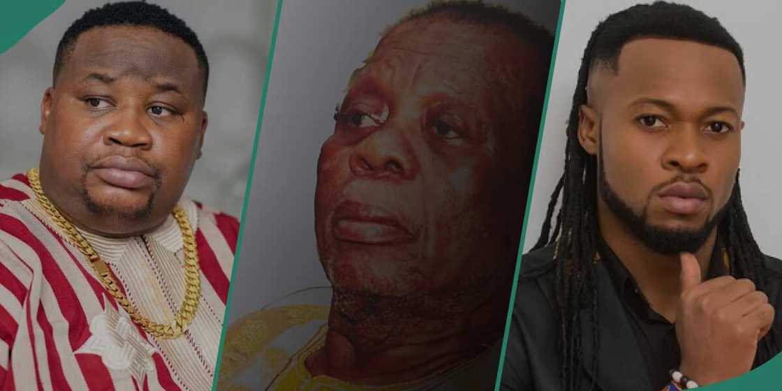 Cubana Chiefpriest speaks about Flavour's burial. Cubana Chiefpriest speaks about Flavour's burial.