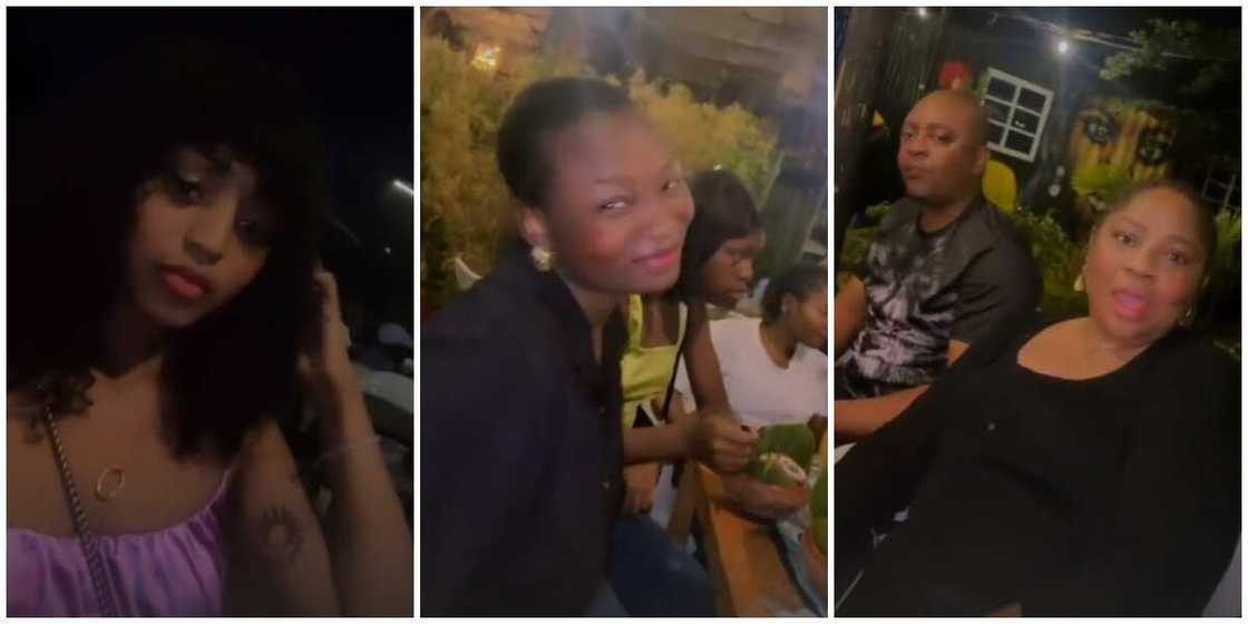 Billionaire Wife Regina Daniels, Mum Enjoy Night out with Jaruma, Actress Shares Video