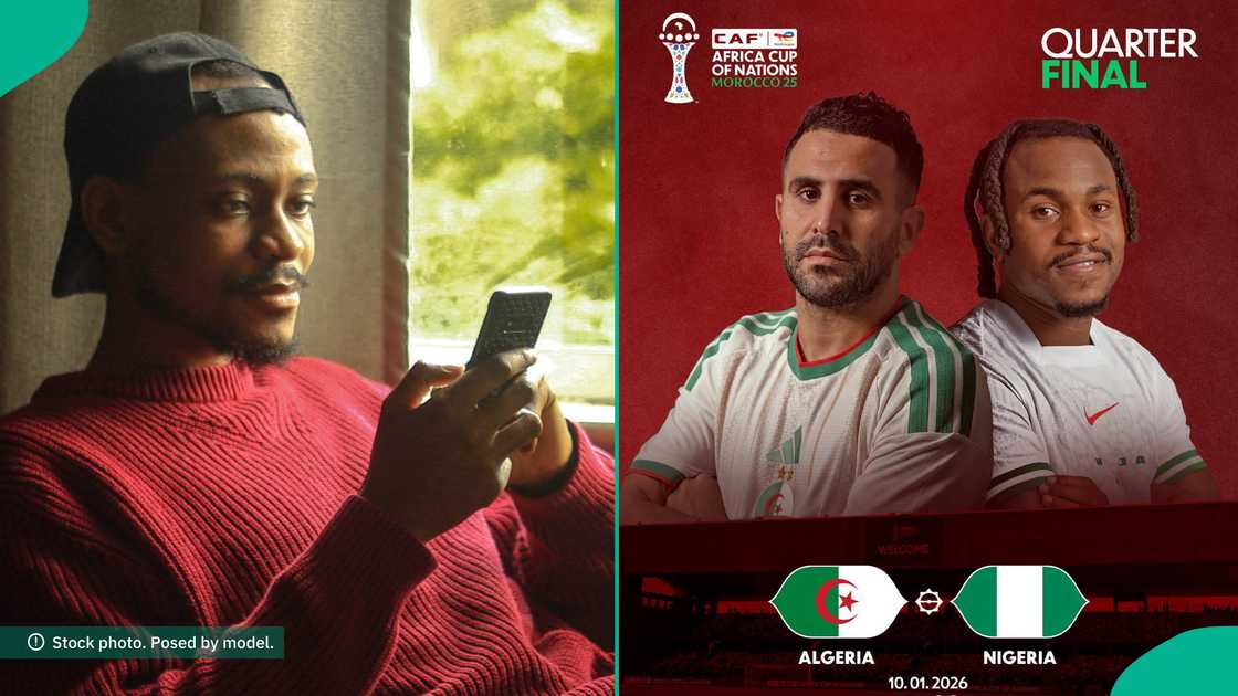 Ahead of the AFCON 2026 quarter-final at Marrakech Stadium, an X user shared his predictions for Nigeria vs Algeria, calling for prayers for the Super Eagles and sparking fan reactions online. Ahead of the AFCON 2026 quarter-final at Marrakech Stadium, an X user shared his predictions for Nigeria vs Algeria, calling for prayers for the Super Eagles and sparking fan reactions online.