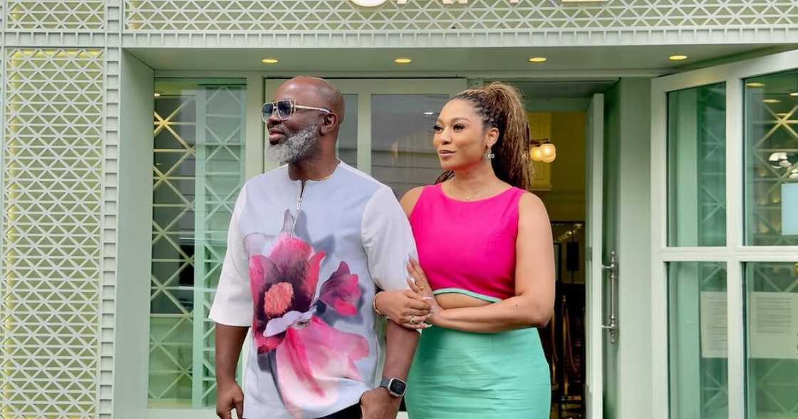 Tolu Odunsi's wife shares new video in Edo state. Tolu Odunsi's wife shares new video in Edo state.