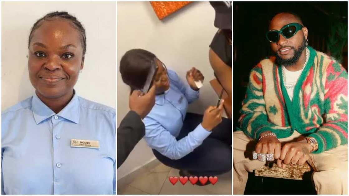 Ngozi & Davido/Hotel worker returned $70k (54.3m) Ngozi & Davido/Hotel worker returned $70k (54.3m)
