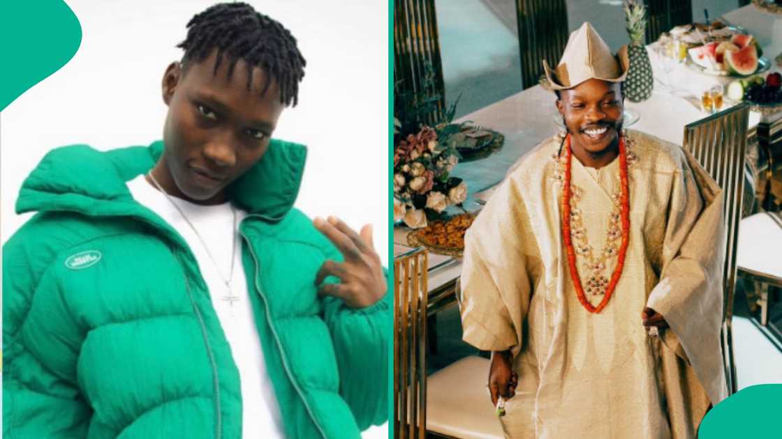 Naira Marley announces as Zinoleesky welcomes baby boy. Naira Marley announces as Zinoleesky welcomes baby boy.