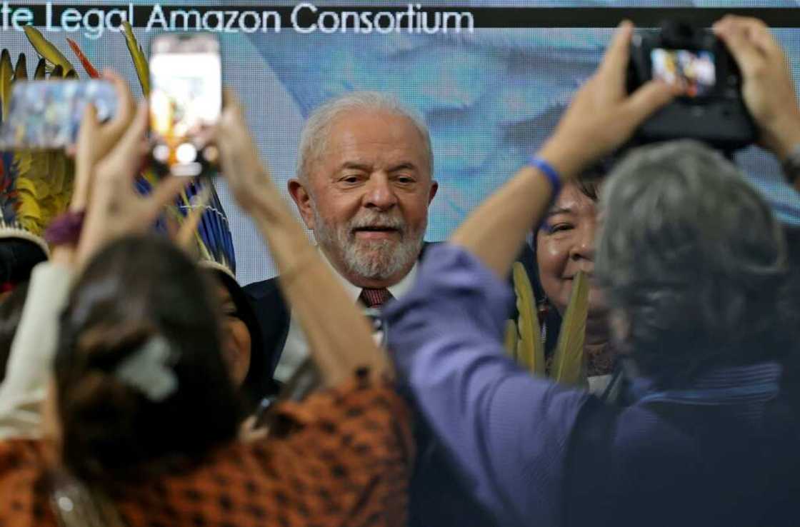 Despite a mixed record on the environment and jail time in his resume, leftist Lula drew crowds curious to hear his promises to protect the Amazon rainforest