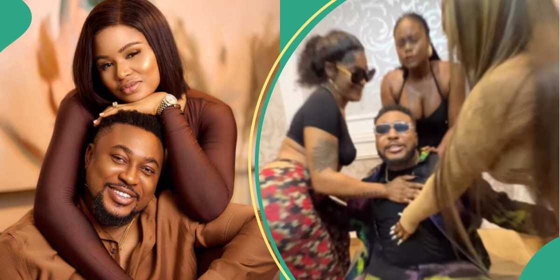 Nosa Rex's wife blows hot.