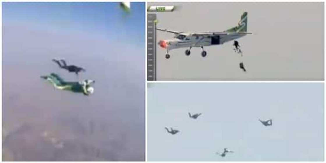 Bidiyon mutumin da ya dako tsalle daga jirgin sama babu kumbo, ya kafa tarihi a duniya Bidiyon mutumin da ya dako tsalle daga jirgin sama babu kumbo, ya kafa tarihi a duniya