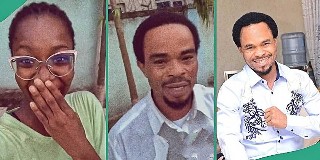 Nigerian lady meets man who looks like prophet Odumeje Nigerian lady meets man who looks like prophet Odumeje