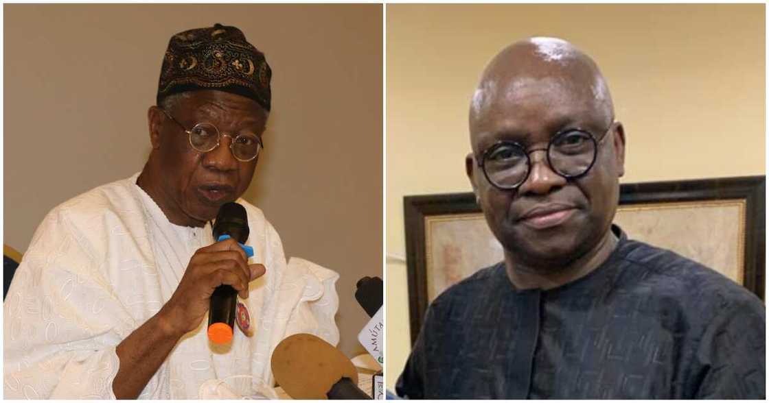 Insecurity: Fayose blasts Lai Mohammed, says Nigerians are not interested in comparing Insecurity: Fayose blasts Lai Mohammed, says Nigerians are not interested in comparing