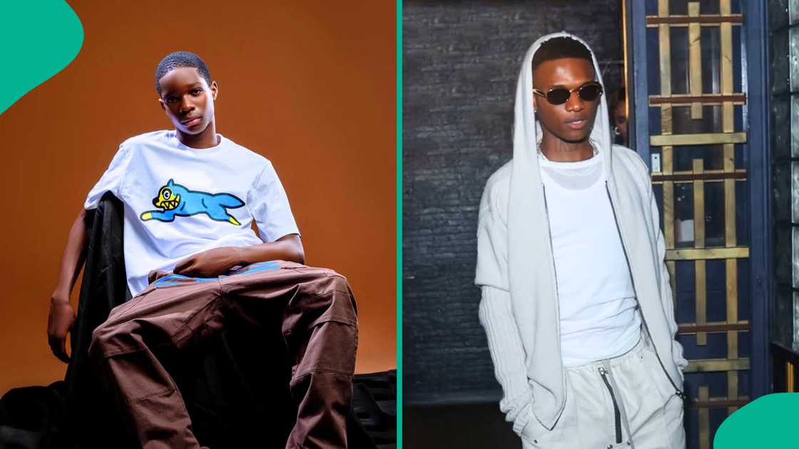 Wizkid's son Boluwatife's 14th birthday photos trend. Wizkid's son Boluwatife's 14th birthday photos trend.