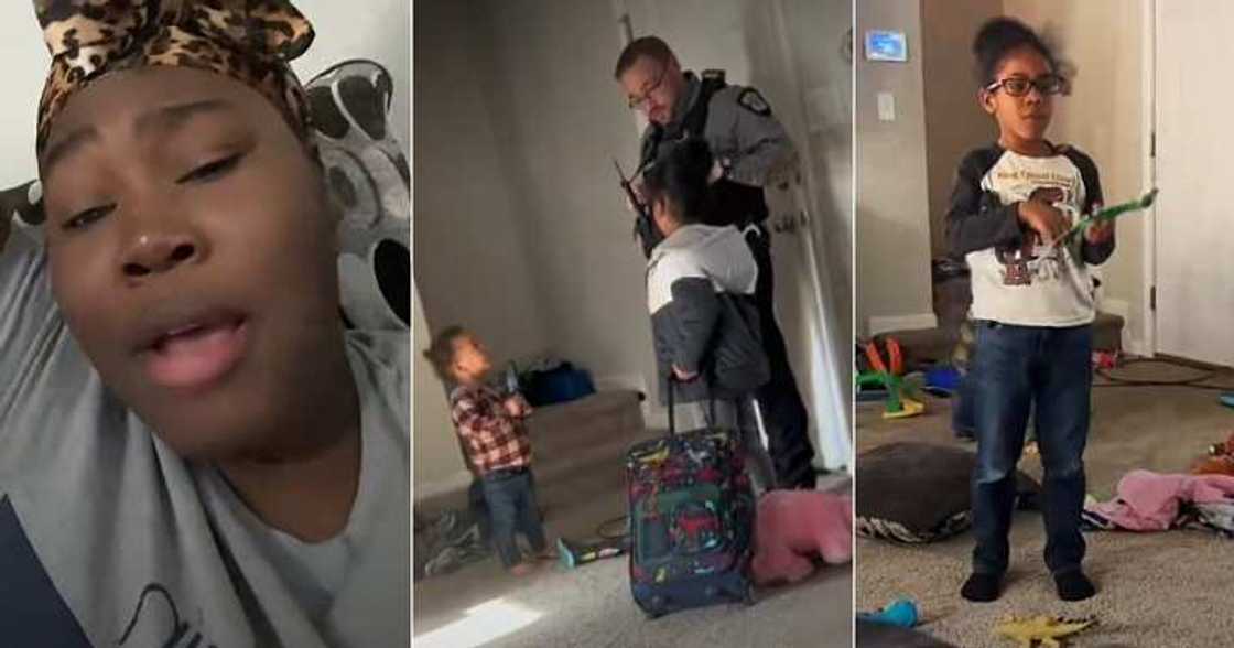 Little boy calls the cops Little boy calls the cops