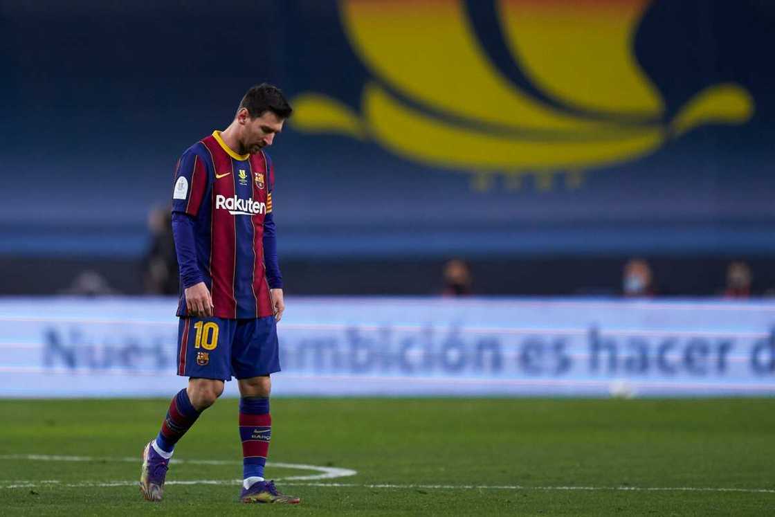 Lionel Messi of Barcelona Lionel Messi of Barcelona