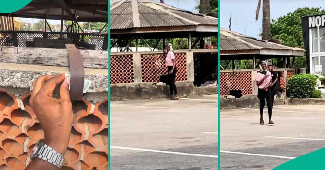 In a viral TikTok video, a Nigerian lady shares excitement as she finds a $100 note hidden by content creator and philanthropist Asherkine on the street. In a viral TikTok video, a Nigerian lady shares excitement as she finds a $100 note hidden by content creator and philanthropist Asherkine on the street.