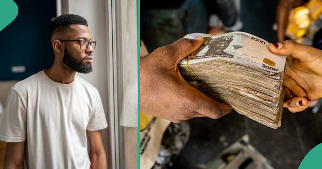 Family receives N20k from relative living abroad. Family receives N20k from relative living abroad.