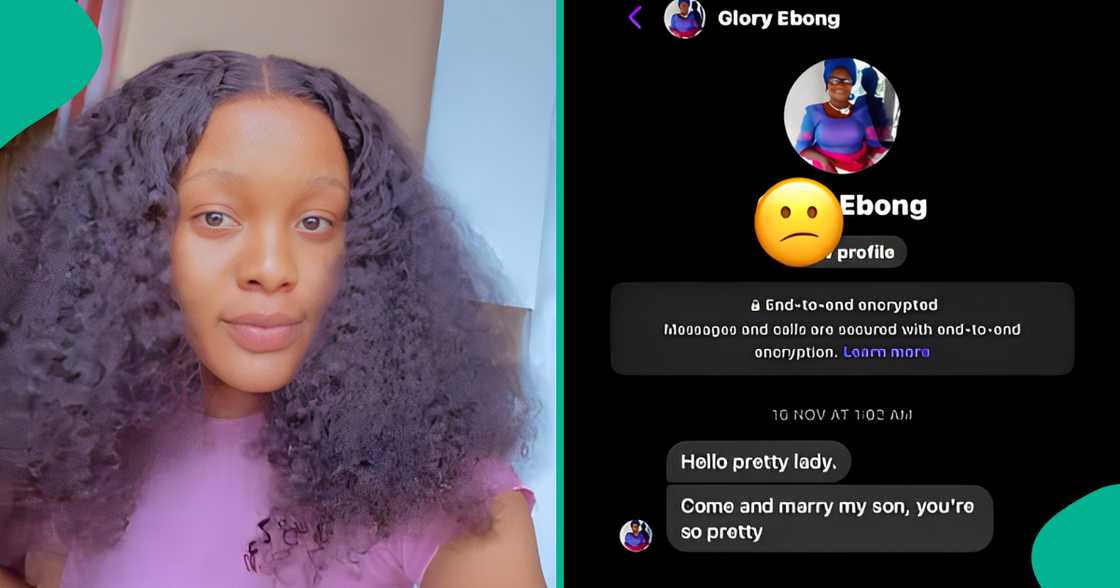 Facebook message Nigerian mum sent lady on behalf of her son goes viral