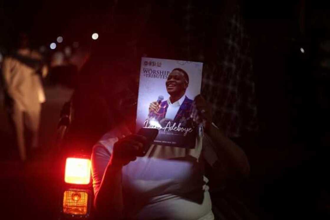 Photos emerge as hundreds hold candlelight procession for late Dare Adeboye Photos emerge as hundreds hold candlelight procession for late Dare Adeboye