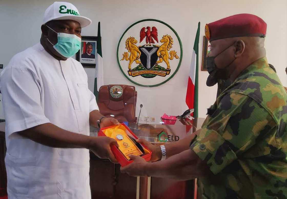 Immigration Boss, Others Hail Ugwuanyi on Peace, Development, Support to Security Agencies Immigration Boss, Others Hail Ugwuanyi on Peace, Development, Support to Security Agencies