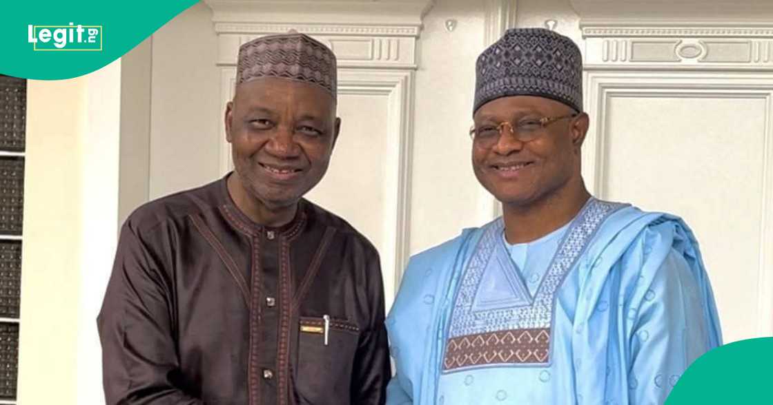 Namadi Sambo tare da gwamna Uba Sani Namadi Sambo tare da gwamna Uba Sani