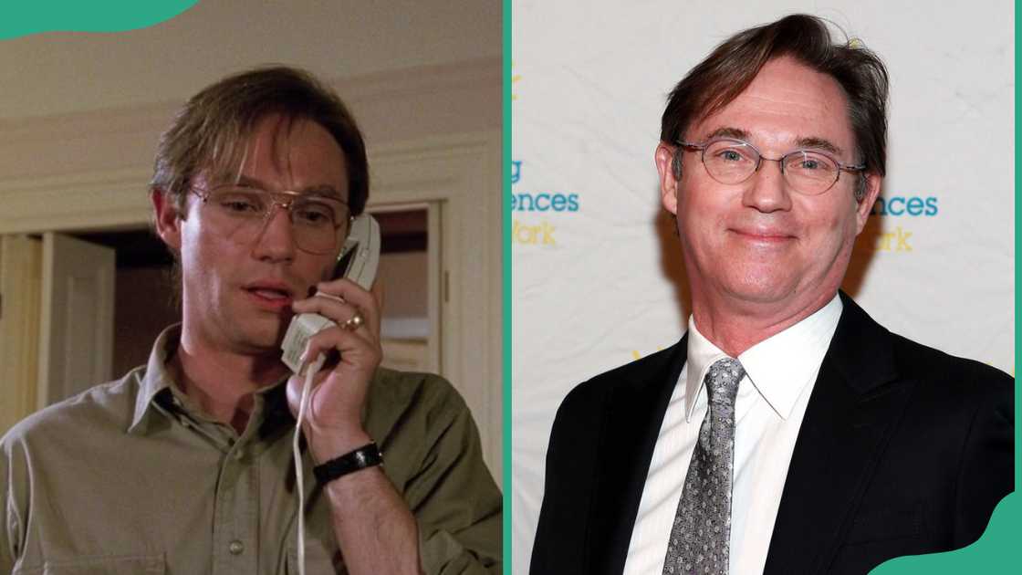 Richard Thomas as Bill Denbrough (L). Richard Thomas during the 2013 Children's Arts Award Benefit (R). Richard Thomas as Bill Denbrough (L). Richard Thomas during the 2013 Children's Arts Award Benefit (R).