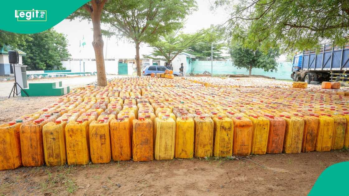 Nigerian Customs Seizes 184,000 Litres of PMS Worth N181m from Smugglers