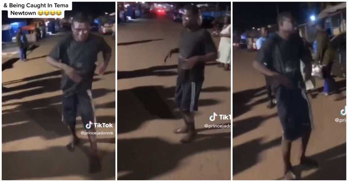 Residents make thief dance, thief dance