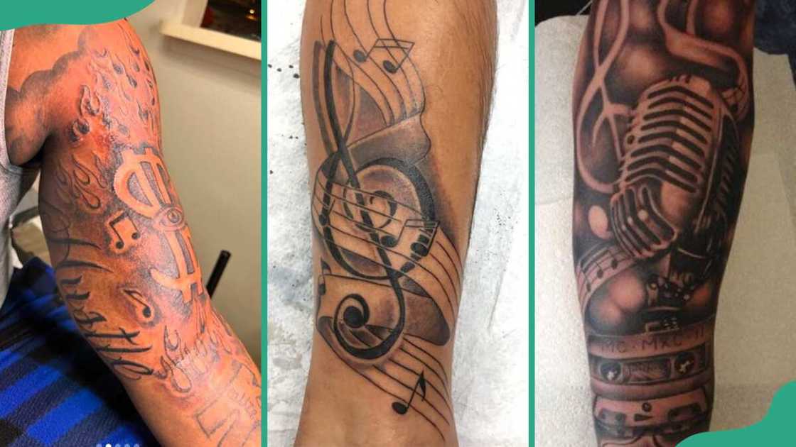 Music tattoos