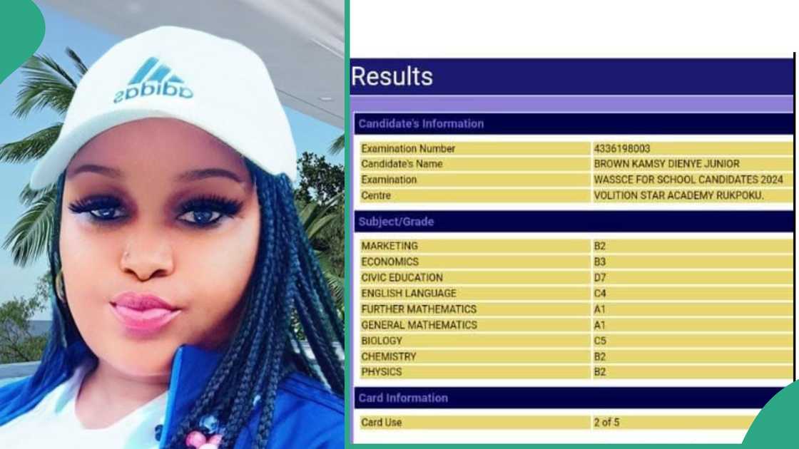 Mother happy that her son passed the 2024 WAEC.