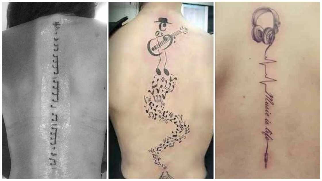 music related tattoos