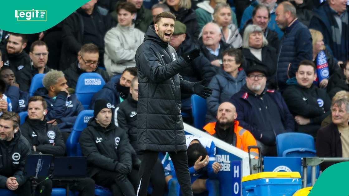 Fabian Hurzeler, Brighton, Arsenal, AMEX Stadium, Premier League.