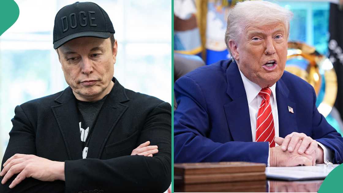 Trump threatens Elon Musk with DOGE review Trump threatens Elon Musk with DOGE review