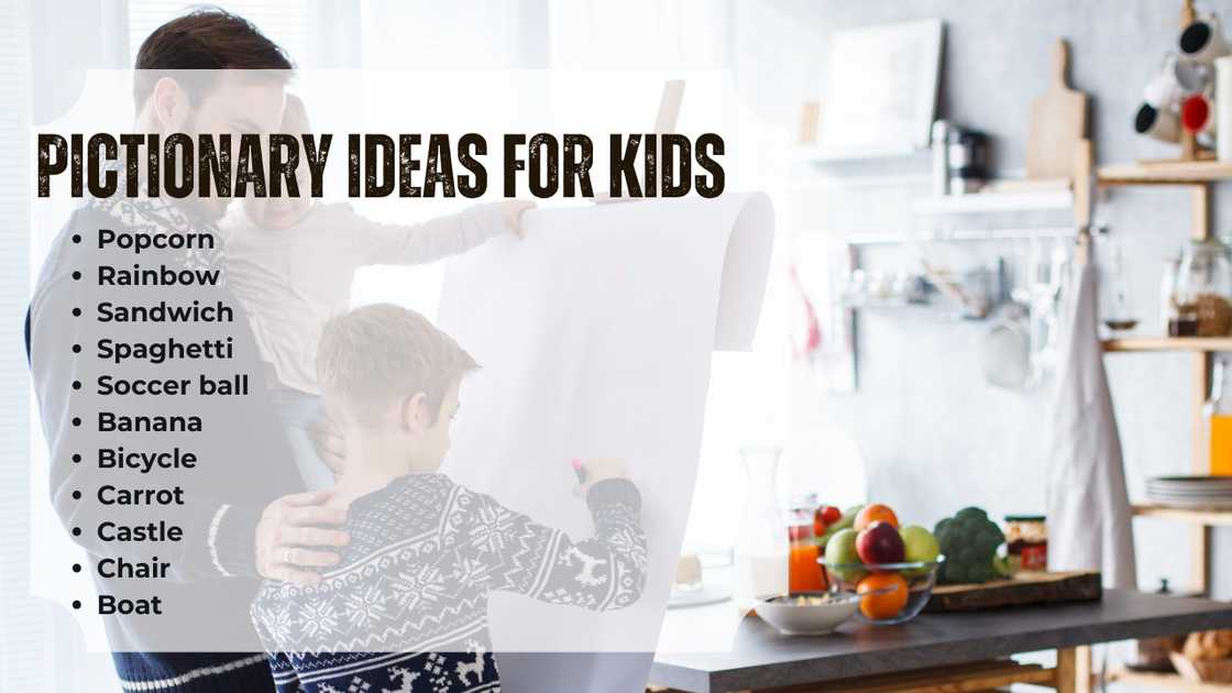 Pictionary ideas for kids Pictionary ideas for kids