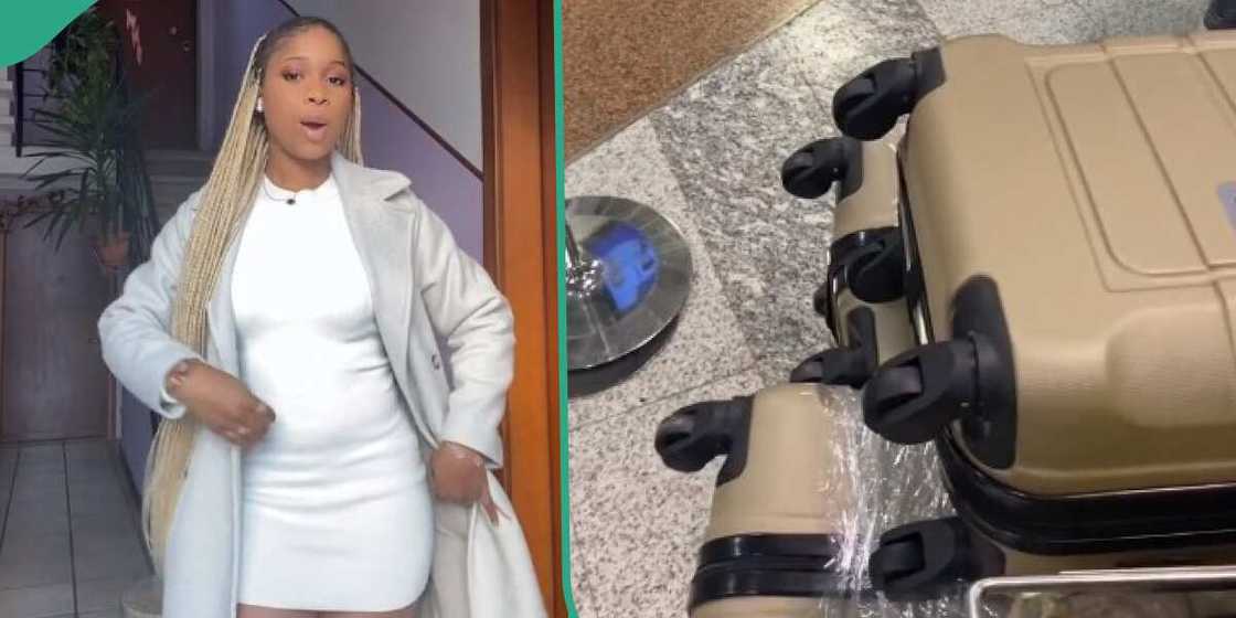 Lady lands in Nigeria for the first time in 12 years, shares video Lady lands in Nigeria for the first time in 12 years, shares video