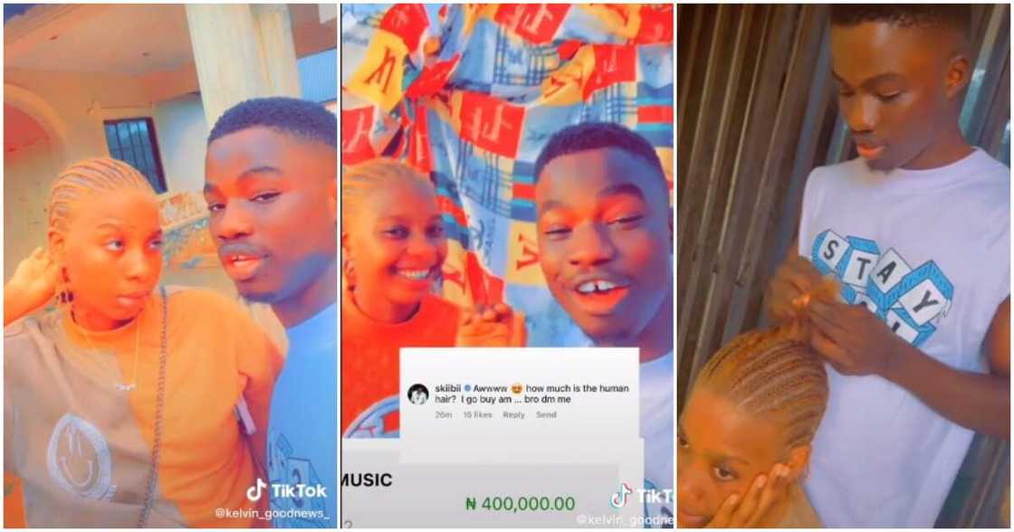 Kelvin Goodnews, Skiibii, Skiibii gifts couple N400k, human hair