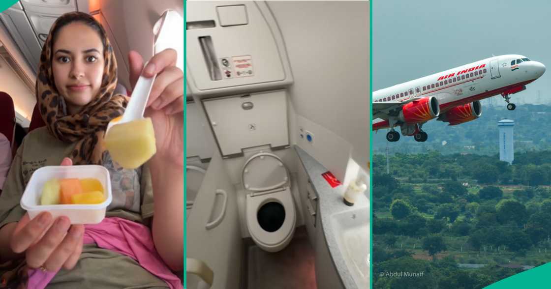 A lady who boarded Air India economy flight shares what she noticed about plane’s toilet A lady who boarded Air India economy flight shares what she noticed about plane’s toilet