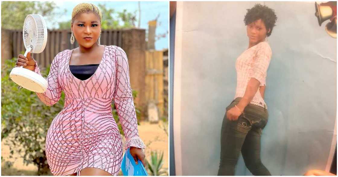 Destiny Etiko shares a throwback photo. Destiny Etiko shares a throwback photo.