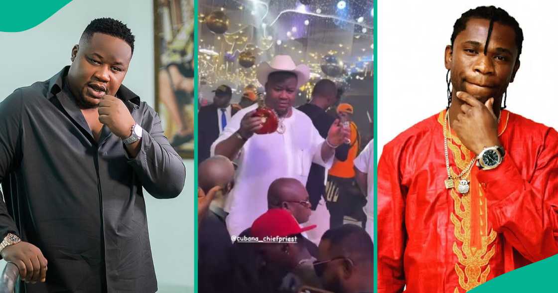 Man queries Cubana Chiefpriest. Man queries Cubana Chiefpriest.